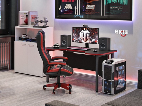 Gamer asztalok a sportos st&iacute;lus&uacute; vezetők irod&aacute;j&aacute;ba